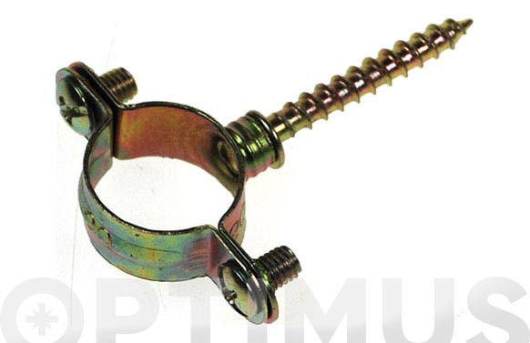 ABRAZADERA M 6 CON TORNILLO (10 UNI) Ø 32 MM