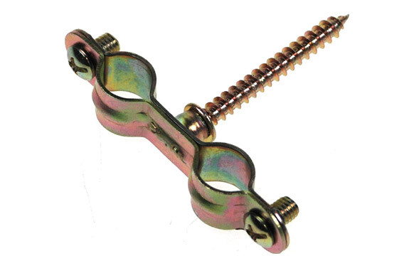 ABRAZADERA M 6 DOBLE CON TORNILLO (5 UNI) Ø 12 MM