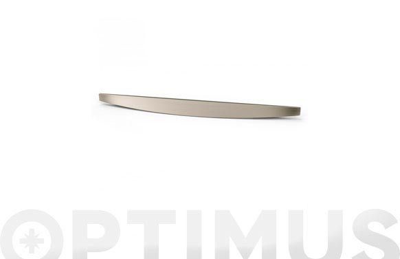 TIRADOR METALICO NIQUEL CEPILLADO 240/128 MM