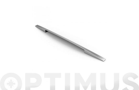 TIRADOR METALICO CROMO MATE 240/128 MM