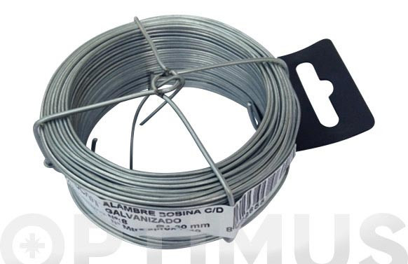 ALAMBRE GALVANIZADO EN BOBINA 30 M N-10/1,5 MM