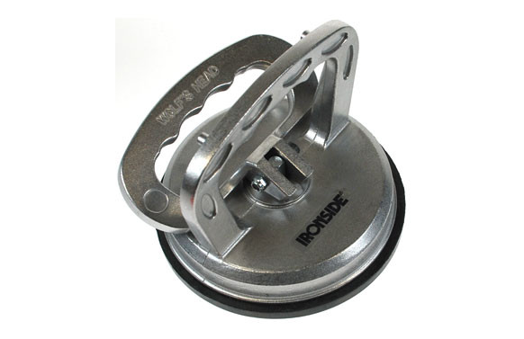 VENTOSA SUJECCION SIMPLE EN ALUMINIO CAPACIDAD: 25 KG., Ø TAZA: 123 MM.