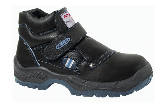 BOTA SEGURIDAD FRAGUA VELCRO PLUS NEGRO S3 T-39 PU/TPU