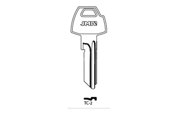 LLAVE SIERRA ACERO TC-2