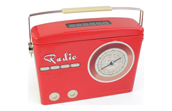 CAJA METALICA RADIO ROJA