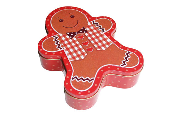 CAJA METALICA GINGERBREADMAN GRANDE