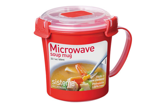 MUG SOPA MICROONDAS C/TAPA 1107-656 ML