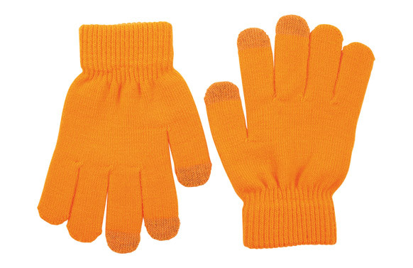 GUANTE TOUCH MOVIL NARANJA
