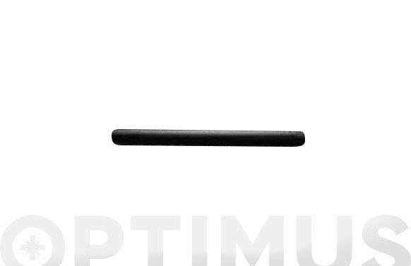 TUBO PARED SIMPLE PINTADO PELLET GRAFITO INOX 316L Ø80 X 0,50MT