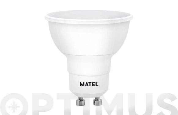 LAMPARA DICROICA LED SMD GU10 5W LUZ CALIDA