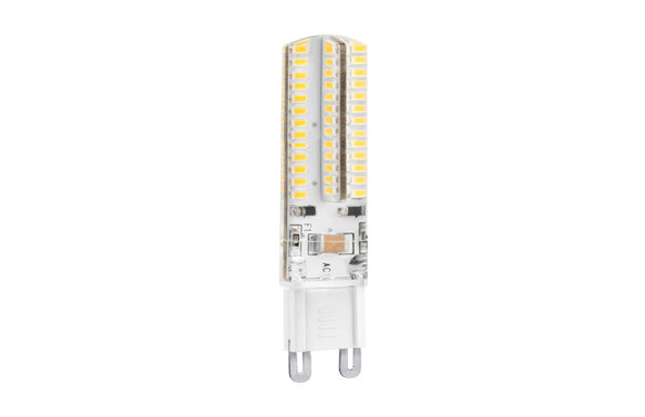 LAMPARA SILICONA LED G9 5W LUZ CALIDA