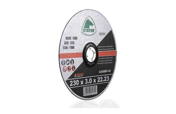 DISCO CORTE STANDARD HIERRO 230X3X22