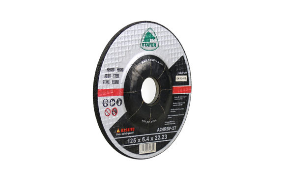 DISCO DESBASTE STANDARD HIERRO 125X6,4X22