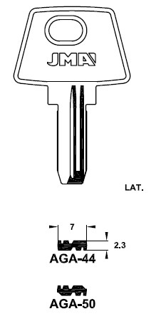LLAVE SEGURIDAD LATONAGA-50