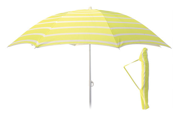 PARASOL SOMBRILLA PLAYA Ø 180CM UPF50+ COLORES SURTIDOS