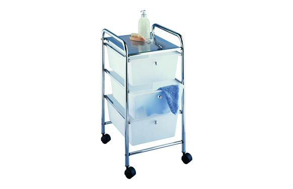 MUEBLE BAÑO 3 CAJONES MESSINA BLANCO