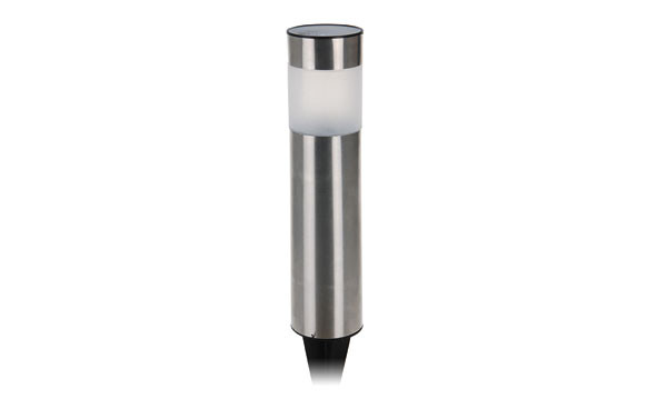 LAMPARA SOLAR ACERO INOXIDABLE DX 9100200