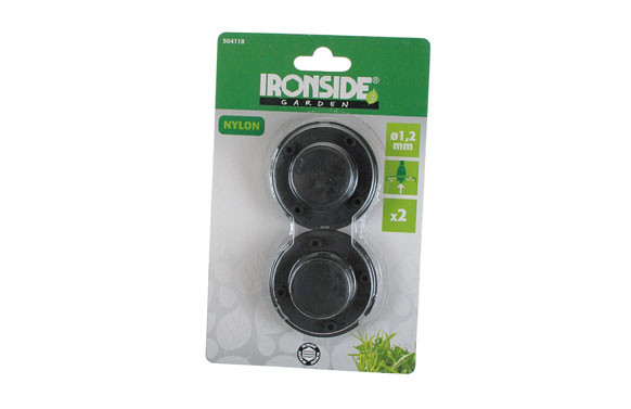 CARRETE RECAMBIO HILO NYLON Ø 1,2 MM (2 PIEZAS) PARA CORTABORDES 9660769