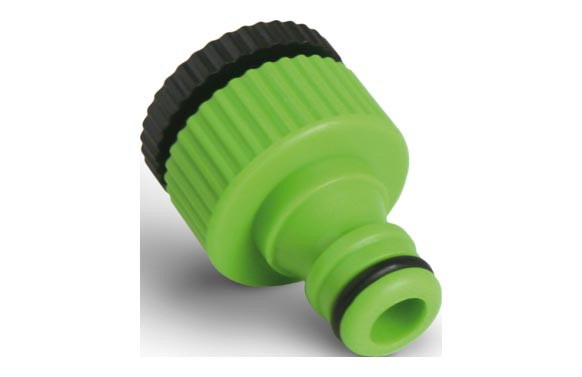 ADAPTADOR GRIFO ROSCA HEMBRA ½\" + ¾\" PLASTICO