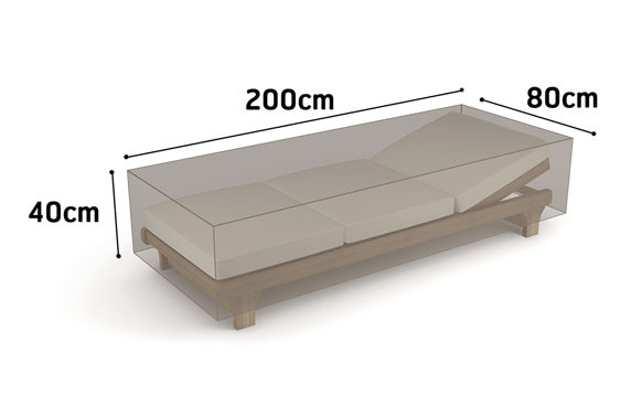 FUNDA TUMBONA VISON 200X80X H 40