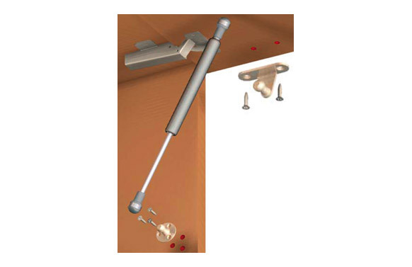 RESORTE GAS PARA MUEBLES CON PUERTAS ABATIBLES 8 KG