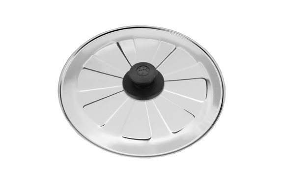 TAPA GIRATORTILLAS INOX 30 CM