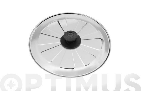 TAPA GIRATORTILLAS INOX 26 CM