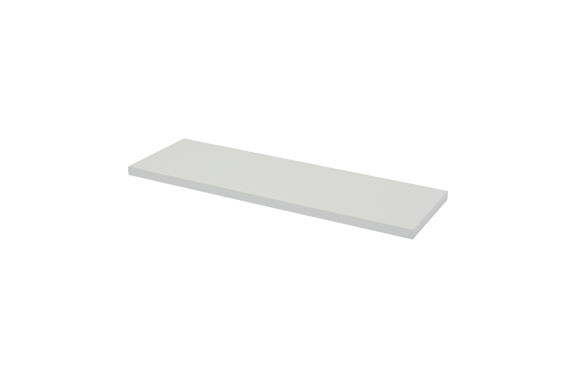 ESTANTE RECTANGULAR 4XS BLANCO BRILLO-1,8X60X20 CM