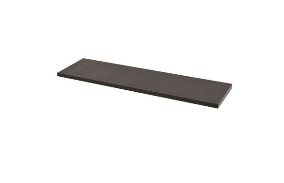 ESTANTE RECTANGULAR 4XS WENGUE-1,8X80X23,5 CM