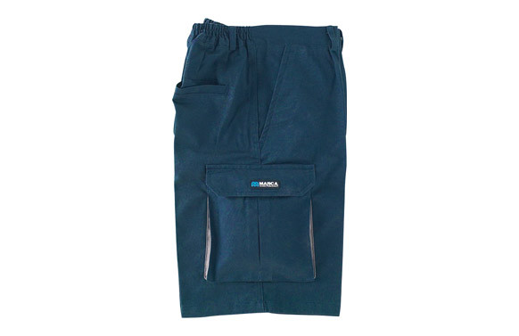 BERMUDA ALGODON 245 GR TOP AZUL MARINO T 38/40