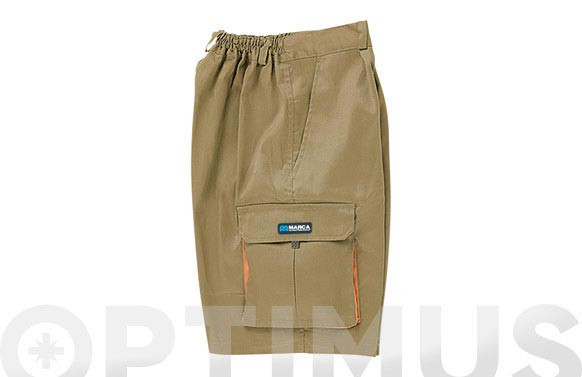 PANTALON CORTO BEIGE 54/56
