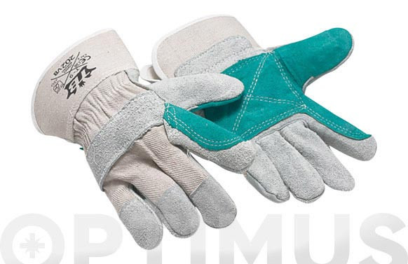 GUANTE SERRAJE VACUNO GRIS T.10