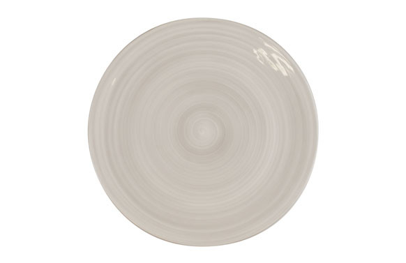 PLATO FINE CHINA GRIS PRESENTACION 30 CM
