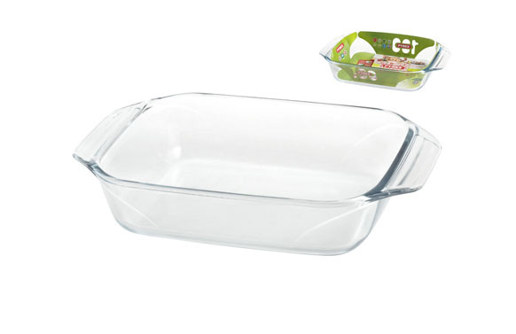BANDEJA VIDRIO RECTANGULAR 38X25 CM