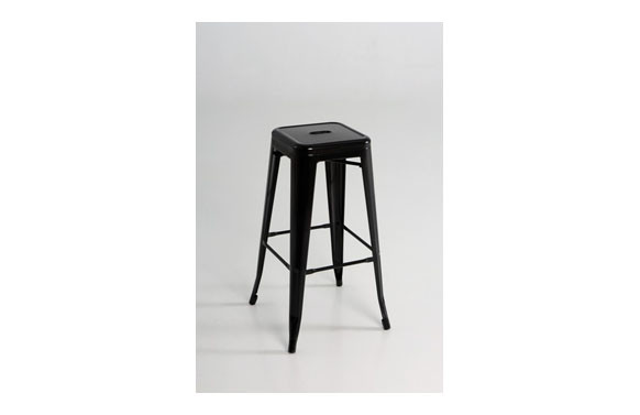 TABURETE ALTO METALNEGRO