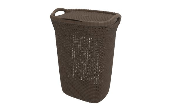 PONGOTODO KNIT HAMPER 57L MARRON