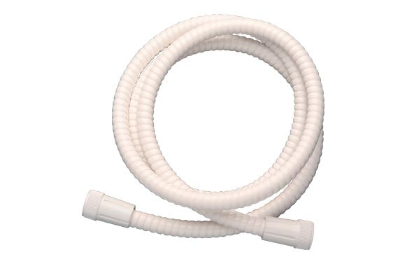 FLEXO DUCHA PVC REFORZADO 1,7 M BLANCO