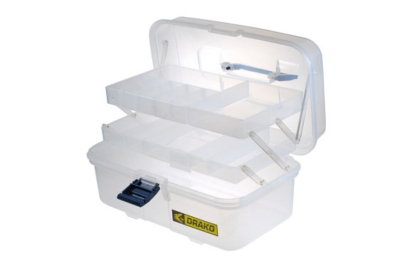 CAJA MULTIUSO PLASTICO TRANSPARENTE 170X335X205 MM
