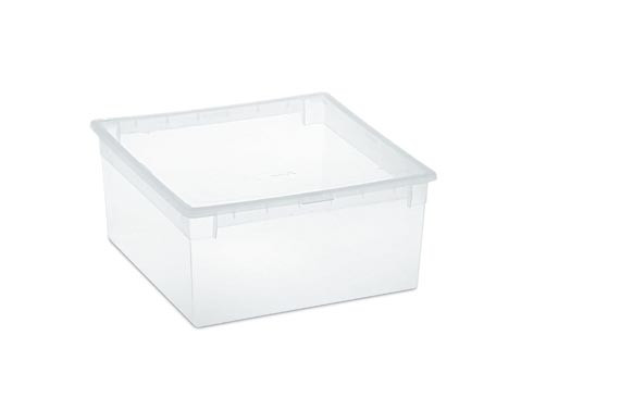 CAJA MULTIUSOS LIGHT BOXTRANSPARENTE 23 LITROS