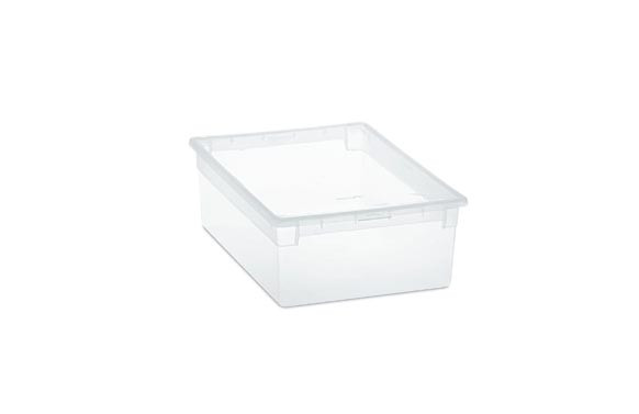 CAJA MULTIUSOS LIGHT BOXTRANSPARARENTE 12 LITROS