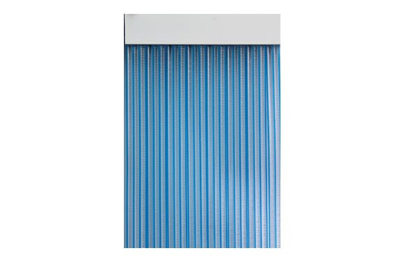CORTINA DE PUERTA CINTA 90X210 DUERO-AZUL/TRANSPARENTE