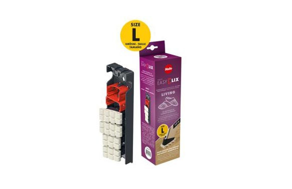 PIE ANTIDESLIZANTE PARA ESCALERA EASYCLIX HOGAR L JUEGO 4 UND