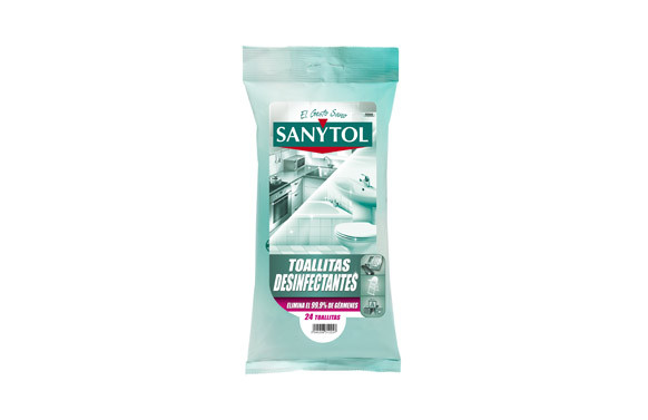 TOALLITAS DESINFECTANTES MULTIUSOS 24U