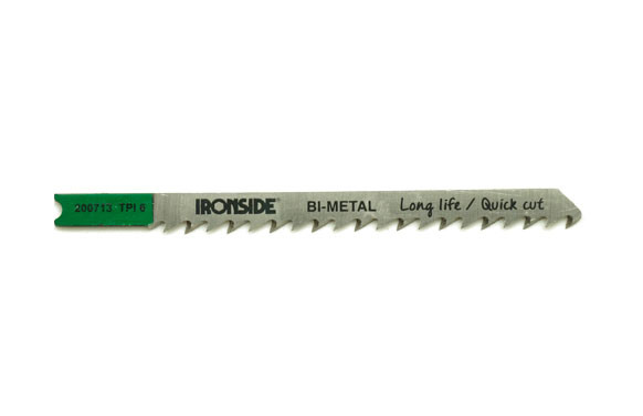 HOJA SIERRA CALAR PARA MADERA (5 UN) U101 DF RECTO FINO. LOGITUD 100 MM