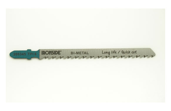 HOJA SIERRA CALAR PARA MADERA (5 UN) T301 CDF RECTO FINO. LOGITUD 115 MM