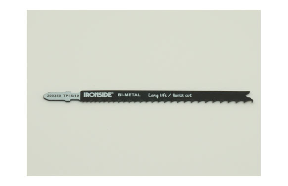 HOJA SIERRA CALAR PARA MADERA Y ALU (5 UN) T345 XF RECTO GRUESO. LONGITUD 132 MM