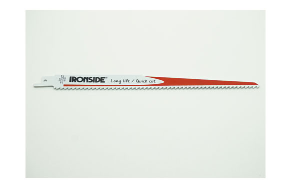 HOJA SIERRA SABLE PARA MADERA. PVC (5 UN) S1111 DF RECTO GRUESO. LONGITUD 230 MM