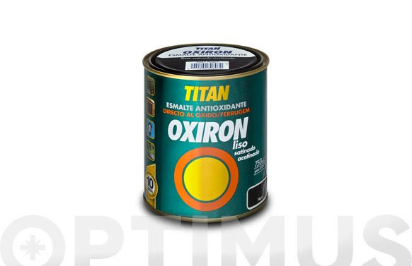 ESMALTE LISO OXIRON SATINADO750 ML GRIS ACERO EFECTO FORJA