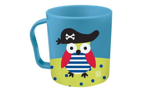 TAZA PLASTICO SNACK RICO PIRATAS