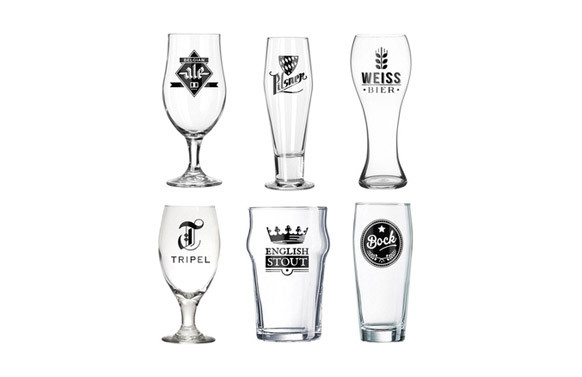 VASO CERVEZA L\'HEDONISTE SET 6 MODELOS